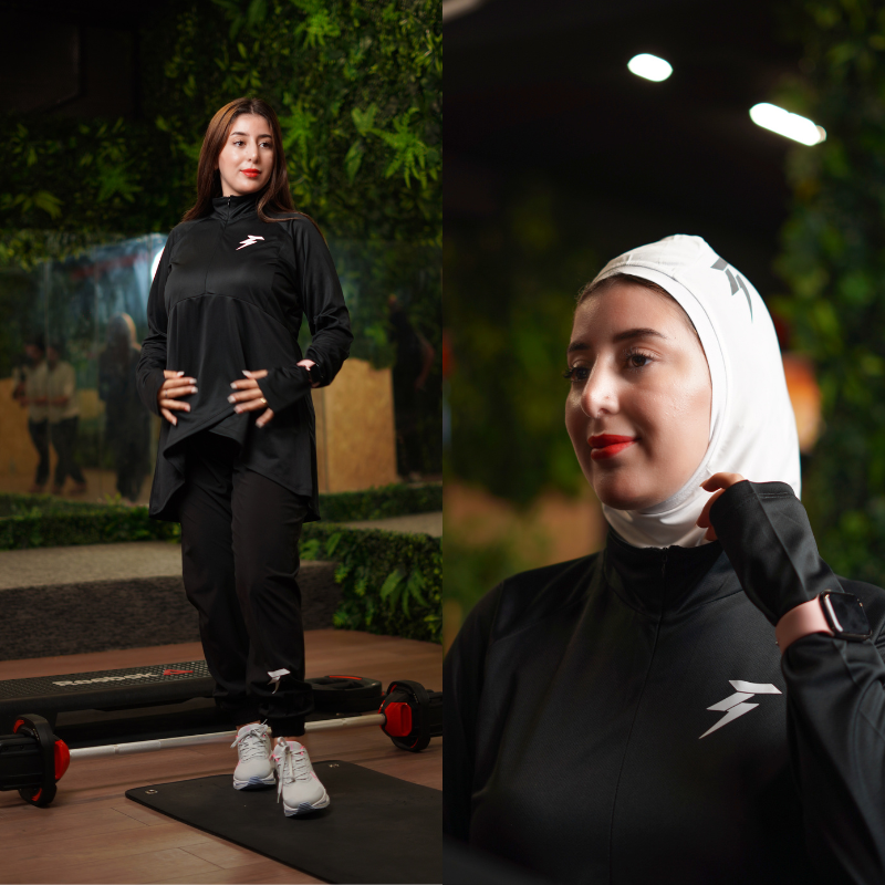 طقم رياضي محتشم للنساء