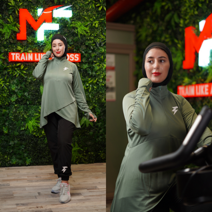 طقم رياضي محتشم للنساء