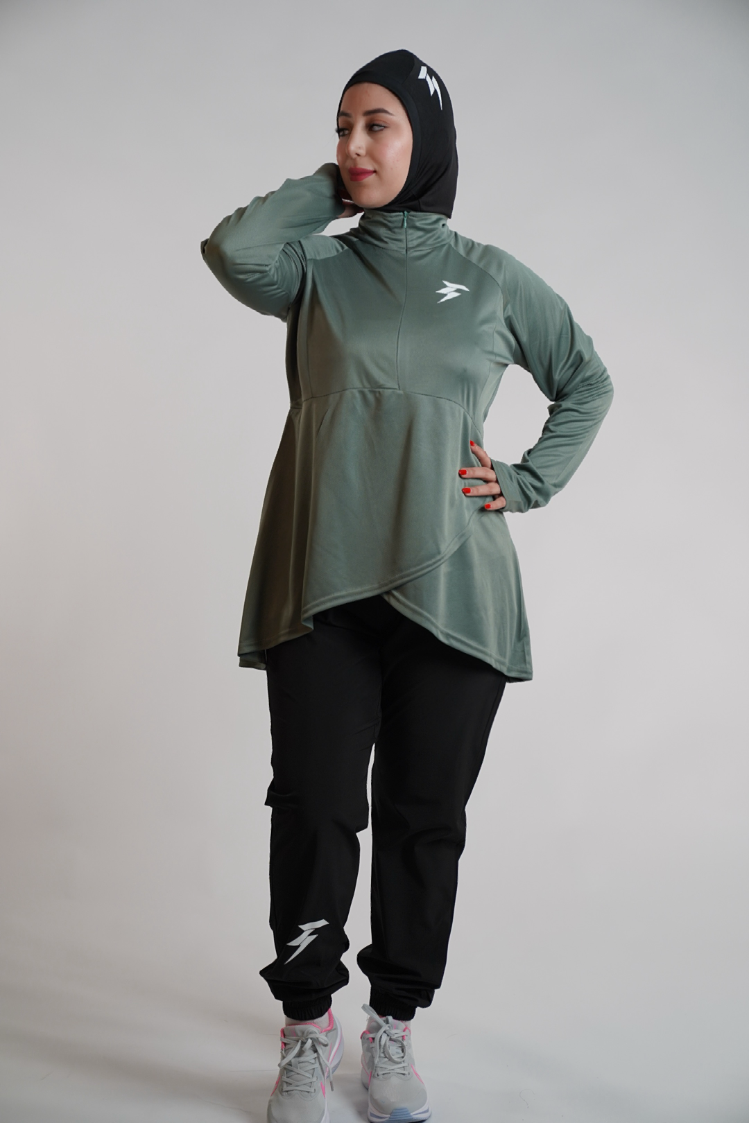 Ensemble sportif pudique pour femmes